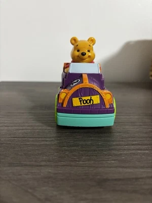 Фигурка Mega Bloks Winnie The Pooh - Pooh Car Driving сменная No2 фиолетовый автомобиль  - Изображение 1 из 4