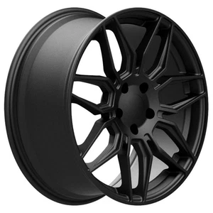 Satin Black Wheel 19x8.5 for 2020-2023 Chevy Corvette - RVO4837 - Picture 1 of 3