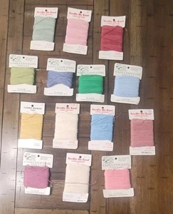 Vintage Candlewicking Embroidery Thread Lot of 14 Cotton Wicking Yarn - Picture 1 of 2