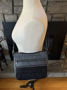 LUG Slider Crossbody Bag Heather Grey Black Handtasche - Bild 1 von 10
