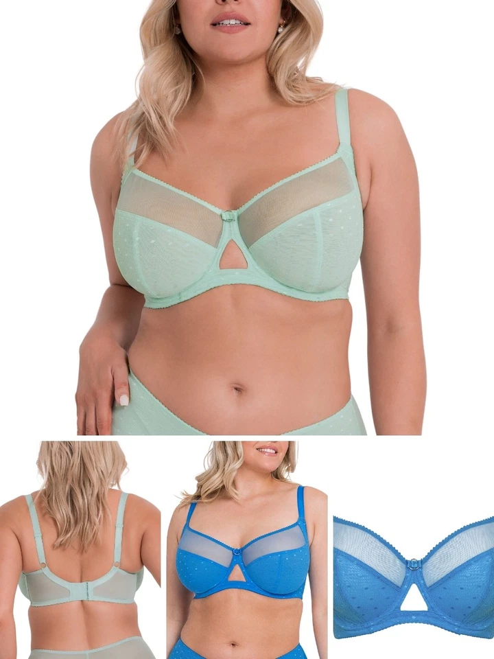 Curvy Kate Victory Polka Balcony Bra Four Section Non Padded Bras Lingerie - Image 1 of 1