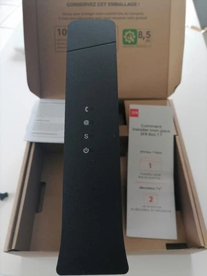 Modem routeur ONT (neuf) BOX 7 FIBRE de SFR RED (box7f-sdm-r0) transfo + câble - Image 1 of 4