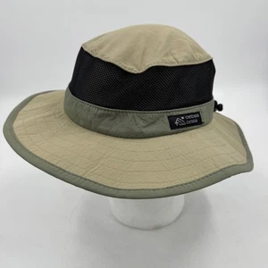 Dorfman Pacific Co DPC Herren Sonnenhut Bucket Buschhut Netz hellbraun groß - Bild 1 von 6