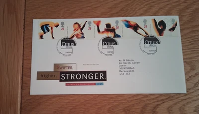 ROYAL MAIL ISSUE, FIRST DAY COVER, 1996, OLYMPICS & PARALYMPICS, ATALANTA - Image 1 of 2