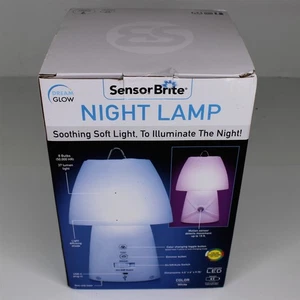 Dream Glow Sensor Brite Night lamp 4.6" x 6" x 9.75" Motion Sensor Color Change - Picture 1 of 6