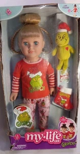  My Life Grinch Poseable 18" Puppe CINDY LOU WHO, blonde Haare & blaue Augen "NEU" - Bild 1 von 9