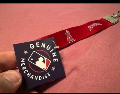 Los Angeles Angels Keystrap Wristlet 9” MLB - Image 1 of 3