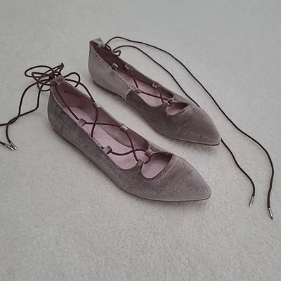 Nuevos planos chinos de terciopelo con cordones lavanda púrpura para mujer 10 Foto 1 de 4