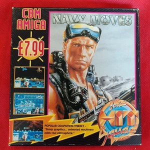 NAVY MOVES - Commodore Amiga - 1989 - by The Hit Squad 🕹️ - Foto 1 di 11