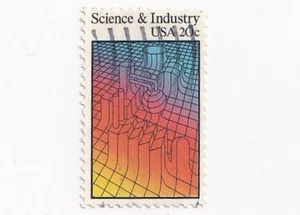 STAMP US SCOTT 2031 "Science & Industry" 20 CENT 1983 USED - D - Picture 1 of 1