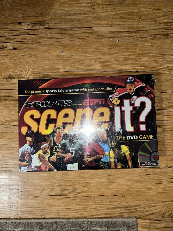 Scene it DVD New in box sports board game powered by ESPN - FACTORY SEALED - Image 1 of 3