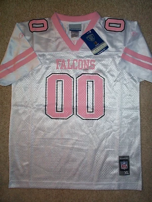 Camiseta de fútbol americano juvenil Reebok Atlanta Falcons #00 NFL *NIÑAS* (xl-16) Foto 1 de 3