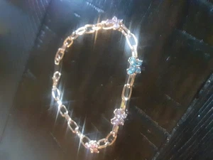 Jessica Simpson Ladies Fashion Rhinestone Butterfly Bracelet - Picture 1 of 6