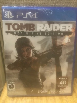 Tomb Raider Definitive Edition PS4 PlayStation 4 Brand New Factory Sealed - Image 1 of 2