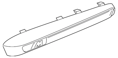 Genuíno BMW 2010-2014 BMW X6 - Lâmpada repetidora 51-65-7-207-174 - Imagem 1 de 2