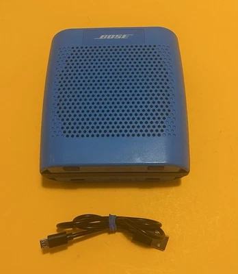 Bose SoundLink Color Portable Bluetooth Wireless Speaker Blue 415859 Working - Image 1 of 4