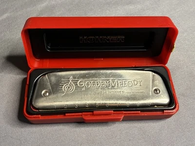 Hohner Golden Melody Harmonica #542 Key of C - Image 1 of 4