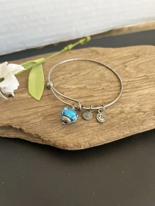 Brighton “Forever In My Heart” Charm Bangle Bracelet  - Picture 1 of 4