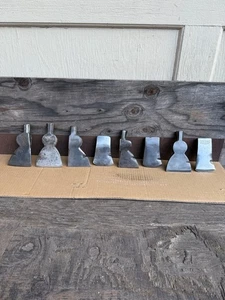 Vintage lot of 8 axe hatchet heads. - Picture 1 of 4