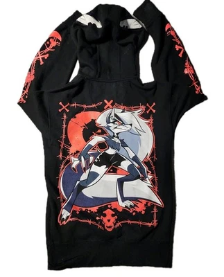 Толстовка с капюшоном Helluva Boss Loona Hot Topic эксклюзивный размер маленький - Изображение 1 из 4