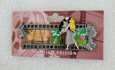 ✨ DISNEY WDI SLEEPING BEAUTY 60TH ANNIV FILMSTRIP CAST EXCL LE 250 PIN-FREE SHPG - Image 1 of 4