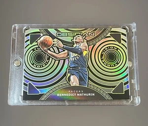 Bennedict Mathurin 2022-23 Panini Obsidian Tunnel Vision Rookie Year Yellow /10 - Picture 1 of 3