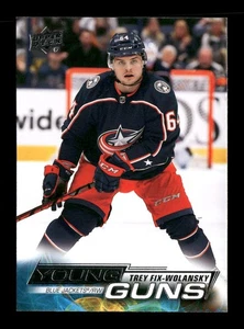 2022-23 Upper Deck #241 Trey Fix-Wolansky Columbus Blue Jackets - Picture 1 of 2