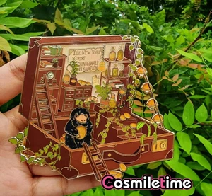 Anime HP Harry Newt's Maleta Metal Insignia Broche Prendedor Colección Anime Regalo YZ - Imagen 1 de 9