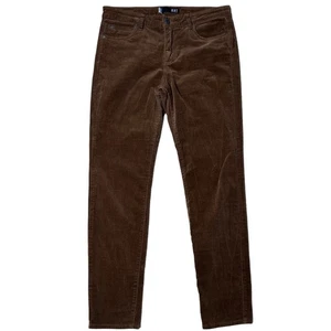 Pantalones Kut From The Kloth Diana ajustados elásticos de pana marrón chocolate talla 10 - Imagen 1 de 4