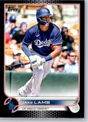 2022 Topps 更新 #US57 Jake Lamb 黑色 #/71 — 第 1/2 张图片