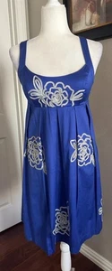 Vintage INC International Concepts Kleid Damen Sequence Flower hinten offen Gr. 2 - Bild 1 von 17