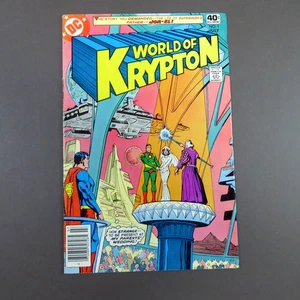 World of Krypton #1 DC Comics 1979 Jor-El, Edad de Bronce, Howard Chaykin - Imagen 1 de 14