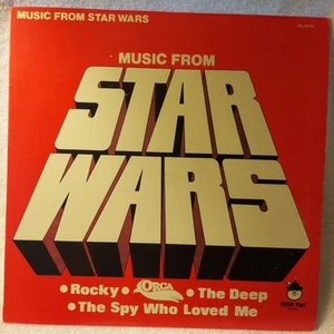Music From Star Wars/ Vinyl LP Record /Rocky,  Orca,  The Deep/Marty Gold/VG/VG - Picture 1 of 6