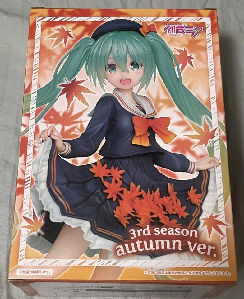 Hatsune Miku 3rd Season Autumn ver. Figure Japan Authentic Taito Miku Kawaii
