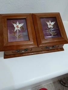 Joyero de madera vintage Rosalco Commodor 1987 - Imagen 1 de 8