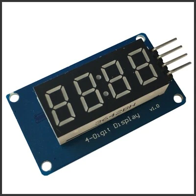 TM1637 4 Bit Digital Segment Anzeige Modul 4 Ziffern LED Display für Arduino - Bild 1 von 3