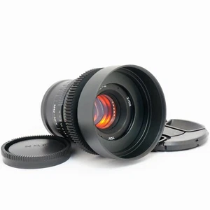 Lente mod de cine Sony E Helios 44M58 mm F2 llamarada anamórfica ámbar y bokeh cine - Imagen 1 de 11