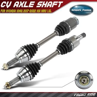 2x Conjunto de eje CV delantero izquierdo y derecho para Hyundai Ioniq 2017-2022 Kia Niro 1,6 L Foto 1 de 4
