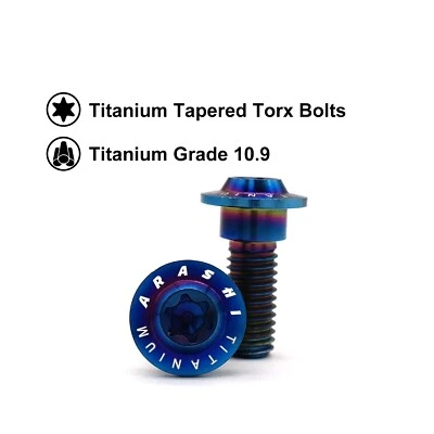 Tornillos de rotor de freno trasero para Kawasaki Ninja ZX6R 1998-2021 ZX10R 2004-2020 Foto 1 de 4