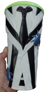 Taza Vaso AMC Exclusiva Beetlejuice Beetlejuice con Tapa 3D Bichos Escarabajos PVC DIVERTIDO - Imagen 1 de 8