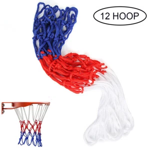 1 x Replacement Basketball Nets All Weather Outdoor Net 12 Hoop Standard Ring - Picture 1 of 7