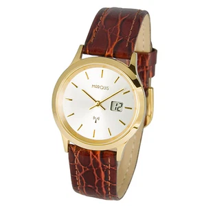 Elegante reloj de pulsera inalámbrico para mujer MARQUIS correa de cuero reloj para mujeres reloj de pulsera 983.2003 - Imagen 1 de 1