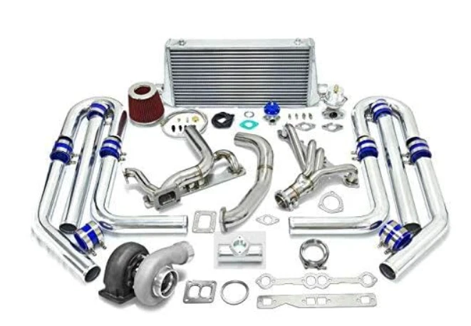 Kit Turbo LSX Performance Upgrade GT45 T4 10 piezas LS1 LS2 LS Camaro Pontiac GM Foto 1 de 1