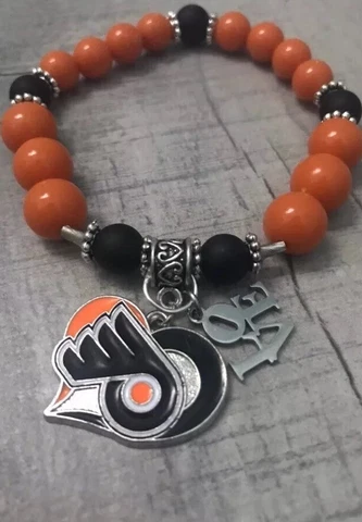 Philadelphia Flyers Charm Stretch Bracelet Cover