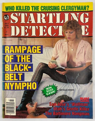 Startling Detective Magazine, July 1985, Vintage True Crime Stories, Pulp - Image 1 of 4