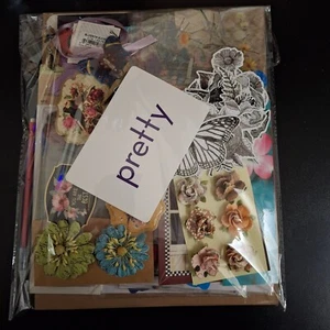Junk Journal Journaling Zubehör Mystery Pack Blumen Vögel Garten Frühling Konvolut - Bild 1 von 4