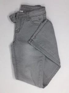 Justice Gray Skinny Jeans Girls Size 12 Slim - Picture 1 of 4