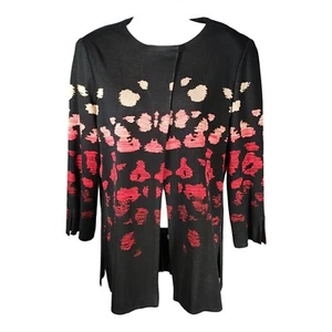 Cardigan Jacket by Ming Wang - Women's Classic Knit - Versatile Layering Fashion - Picture 1 of 3