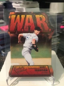 2019 Leather & Lumber diecut W.A.R. randy johnson diamonbacks free shipping - Picture 1 of 1