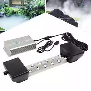 Ten Head Sprayer Ultrasonic Misting Humidifier Electric Garden Pond Fogger - Picture 1 of 23